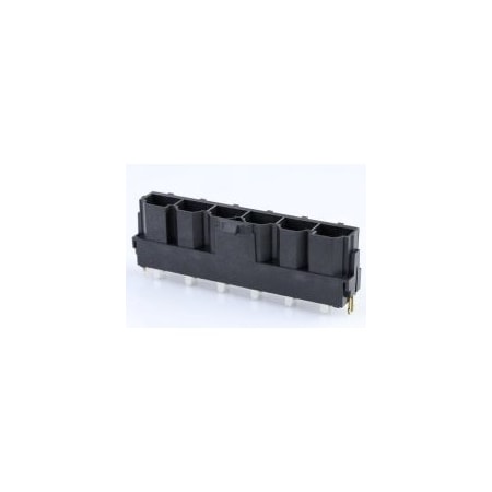 Molex MiniFit Sr Hdr Vert 062 Clip 6 Ckt Gold 42819-6213